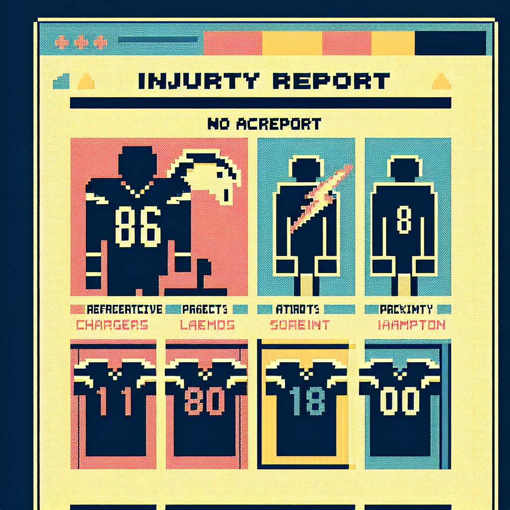 Chargers’ Injury Watch: Hampton and 7 | Analysis by Brian Moineau