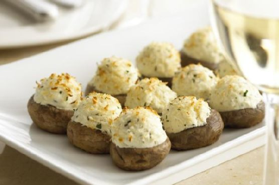 Alouette® Stuffed Mushroom Caps | Made by Meaghan Moineau