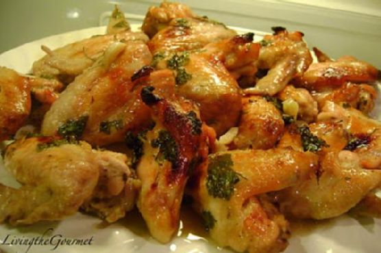 Baked Lemon~Lime Chicken Wings | Made by Meaghan Moineau