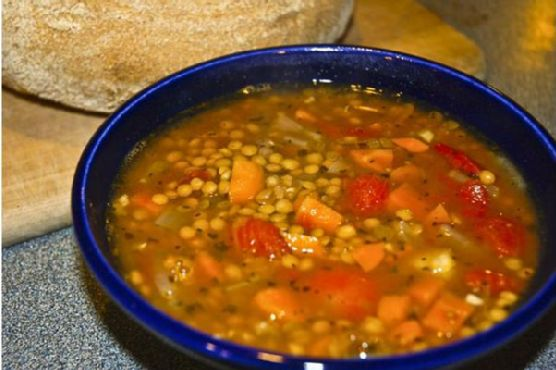 Lemony Greek Lentil Soup | Made by Meaghan Moineau