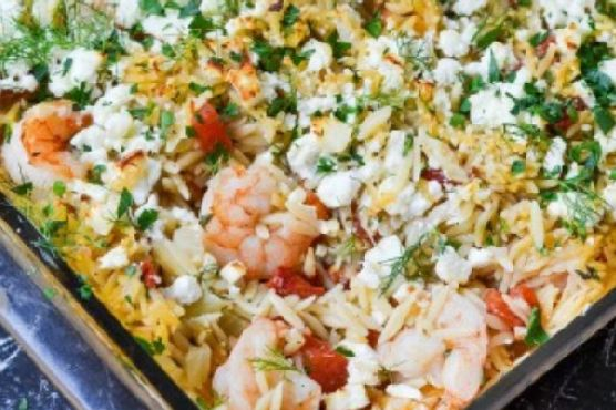 Shrimp & Orzo | Made by Meaghan Moineau