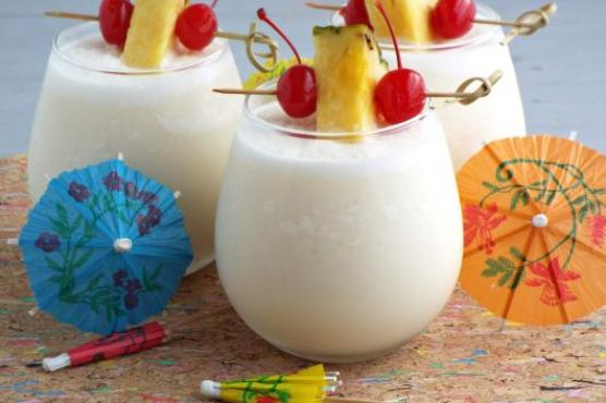 Three Ingredient Frozen Pina Colada | Made by Meaghan Moineau