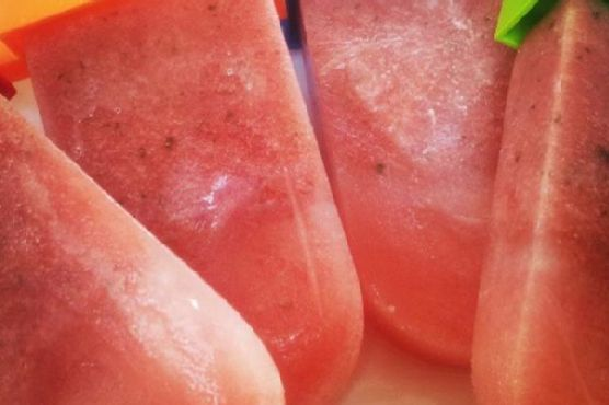 Watermelon Popsicles with Mint, Basil & Lime | Made by Meaghan Moineau