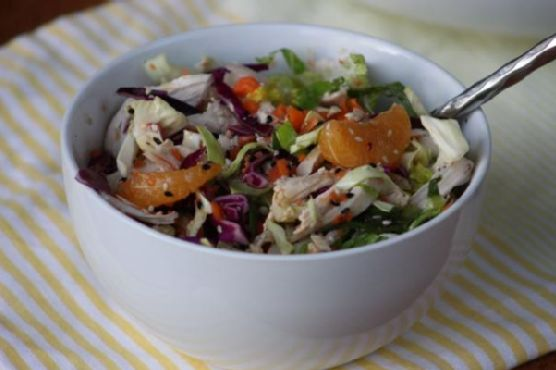 Gluten Free Dairy Free Sugar Free Chinese Chicken Salad | Made by Meaghan Moineau