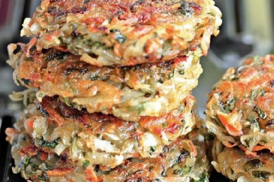 HomeMade Hashbrowns with Spinach and Carrots | Made by Meaghan Moineau