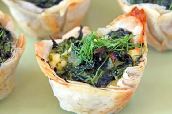 Spanakopita Cups | Made by Meaghan Moineau