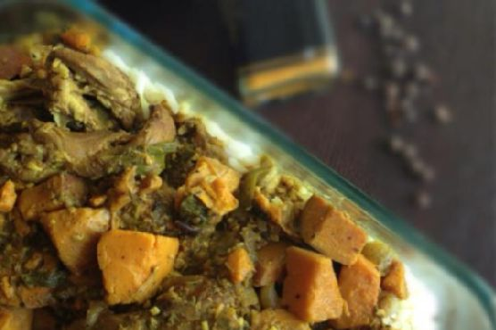 Authentic Jamaican Curry Chicken | Made by Meaghan Moineau