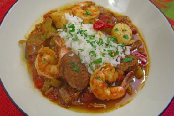 Cajun Seafood and Andouille Sausage Gumbo | Made by Meaghan Moineau