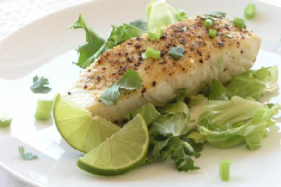 Cilantro Lime Halibut | Made by Meaghan Moineau