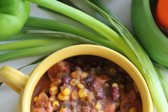 Easy Slow Cooker Chicken Tortilla Soup | Made by Meaghan Moineau