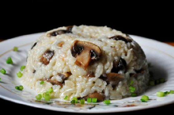 Brown Rice Mushroom Pilaf | Made by Meaghan Moineau
