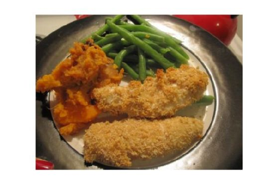 Coconut and Whole Wheat Chicken Tenders | Made by Meaghan Moineau