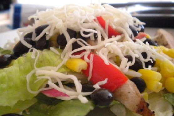 Garlic Lime Grilled Chicken Salad | Made by Meaghan Moineau