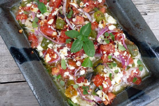 Greek-Style Baked Fish: Fresh, Simple, and Delicious | Made by Meaghan Moineau