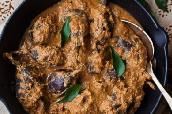 Hyderabadi baghara Baingan | Made by Meaghan Moineau