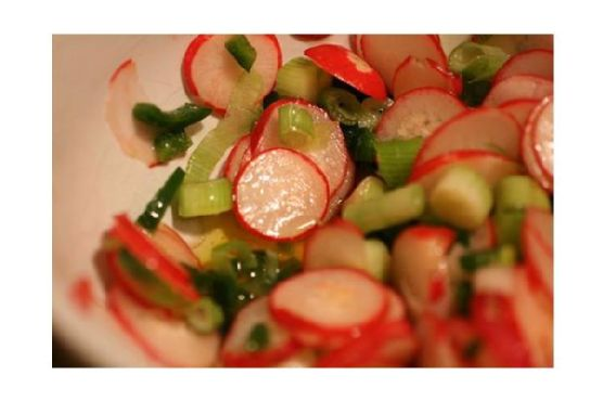 Radish and Watercress Salad | Made by Meaghan Moineau