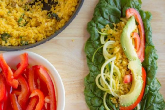 Swiss Chard Wraps | Made by Meaghan Moineau