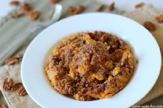 The BEST Sweet Potato Casserole | Made by Meaghan Moineau