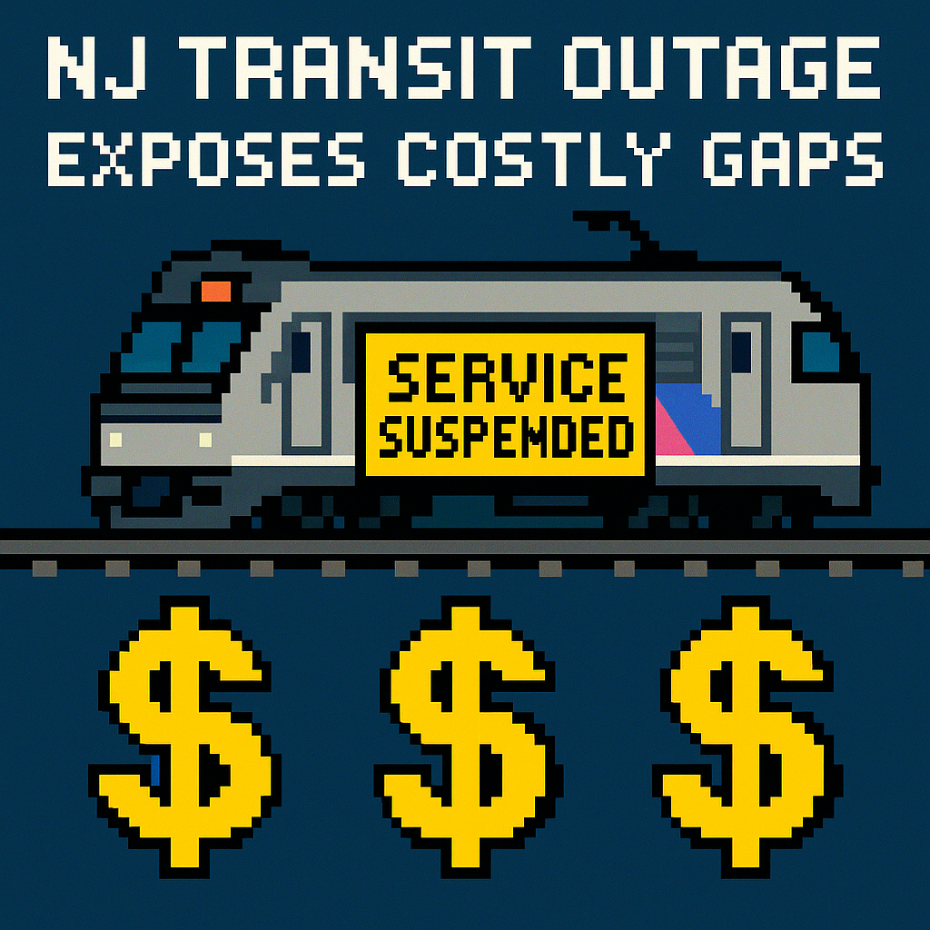 NJ Transit outage exposes costly gaps | Analysis by Brian Moineau