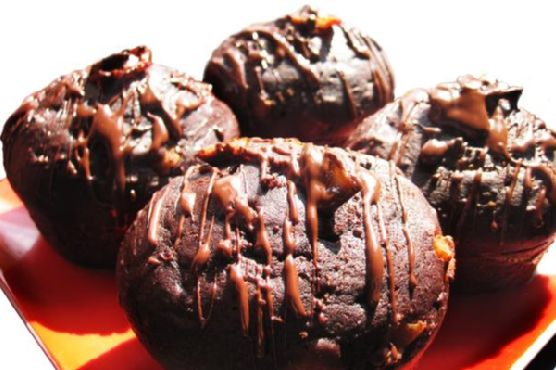 Bacon Brownie Cupcakes | Made by Meaghan Moineau
