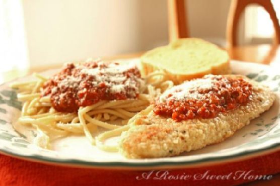 Easy Baked Parmesan Chicken | Made by Meaghan Moineau