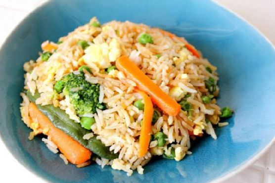 Easy Vegetable Fried Rice | Made by Meaghan Moineau