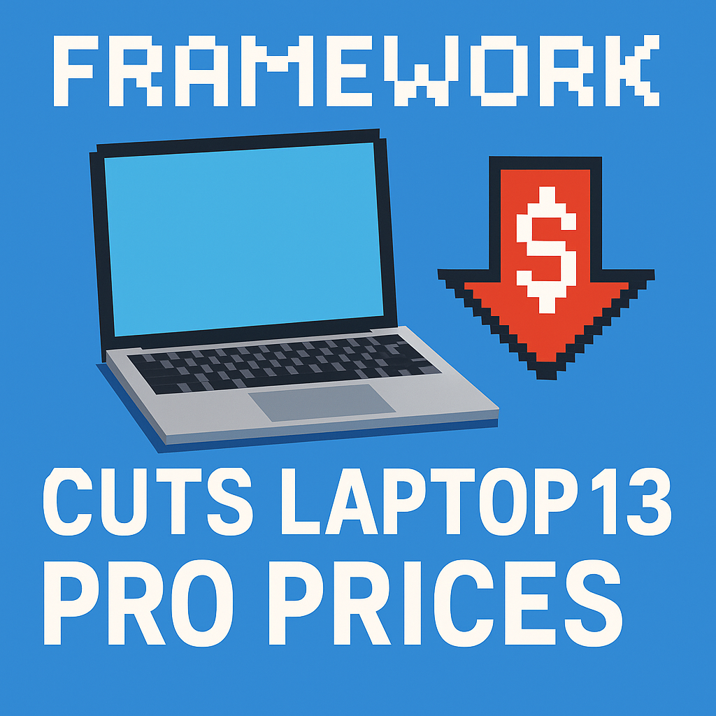 Framework Cuts Laptop 13 Pro Prices | Analysis by Brian Moineau
