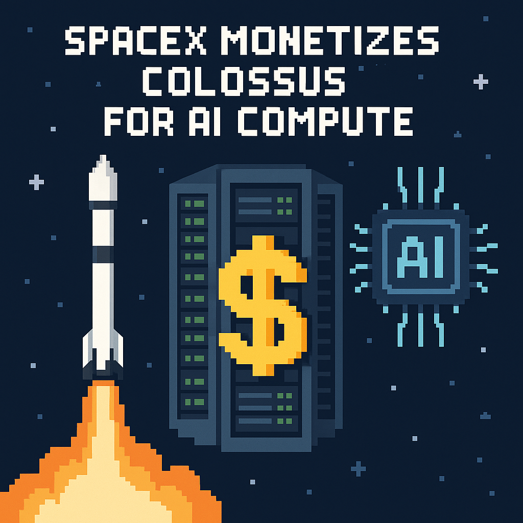 SpaceX Monetizes Colossus for AI Compute | Analysis by Brian Moineau