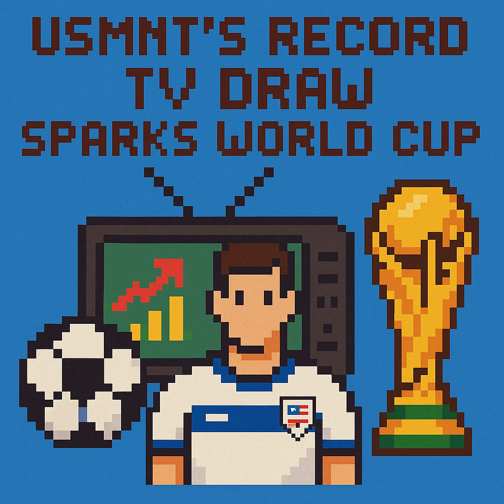 USMNTs Record TV Draw Sparks World Cup | Analysis by Brian Moineau