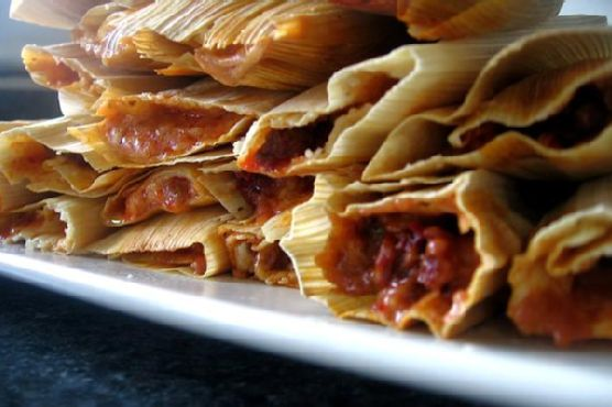 Beef, Poblano & Cheese Tamales | Made by Meaghan Moineau