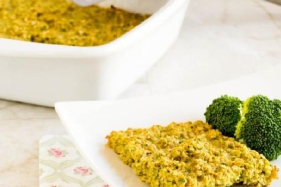 Broccoli Oatmeal Breakfast Casserole | Made by Meaghan Moineau