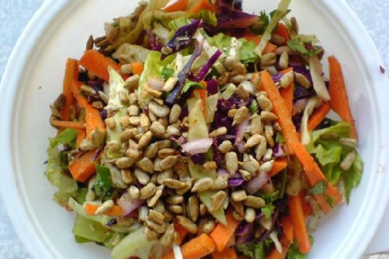 Carrot and Cabbage Salad With Coriander+cumin Dry Rub | Made by Meaghan Moineau