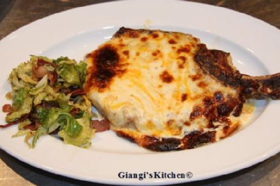 Cheese Pork Chops | Made by Meaghan Moineau
