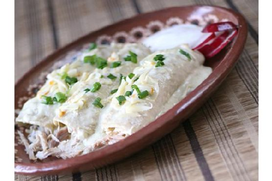 Enchiladas Verdes (Green Enchiladas) | Made by Meaghan Moineau