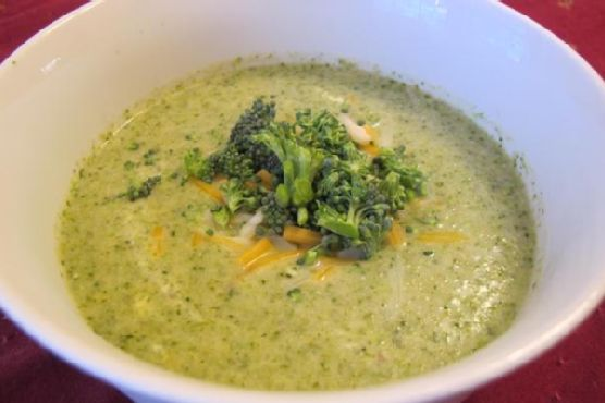 Homemade Broccoli Cheddar Soup | Made by Meaghan Moineau