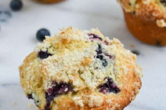Jumbo Blueberry Muffins | Made by Meaghan Moineau