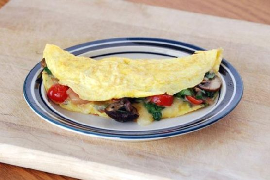 Loaded Veggie Omelet | Made by Meaghan Moineau