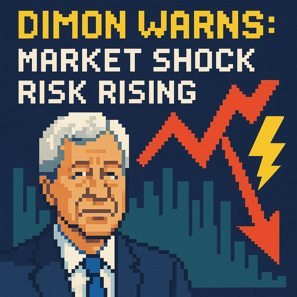 Dimon Warns: Market Shock Risk Rising | Analysis by Brian Moineau