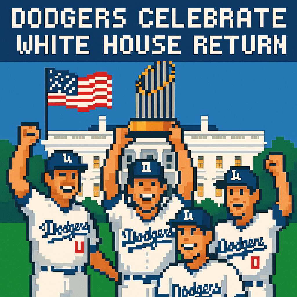 Dodgers Celebrate White House Return | Analysis by Brian Moineau