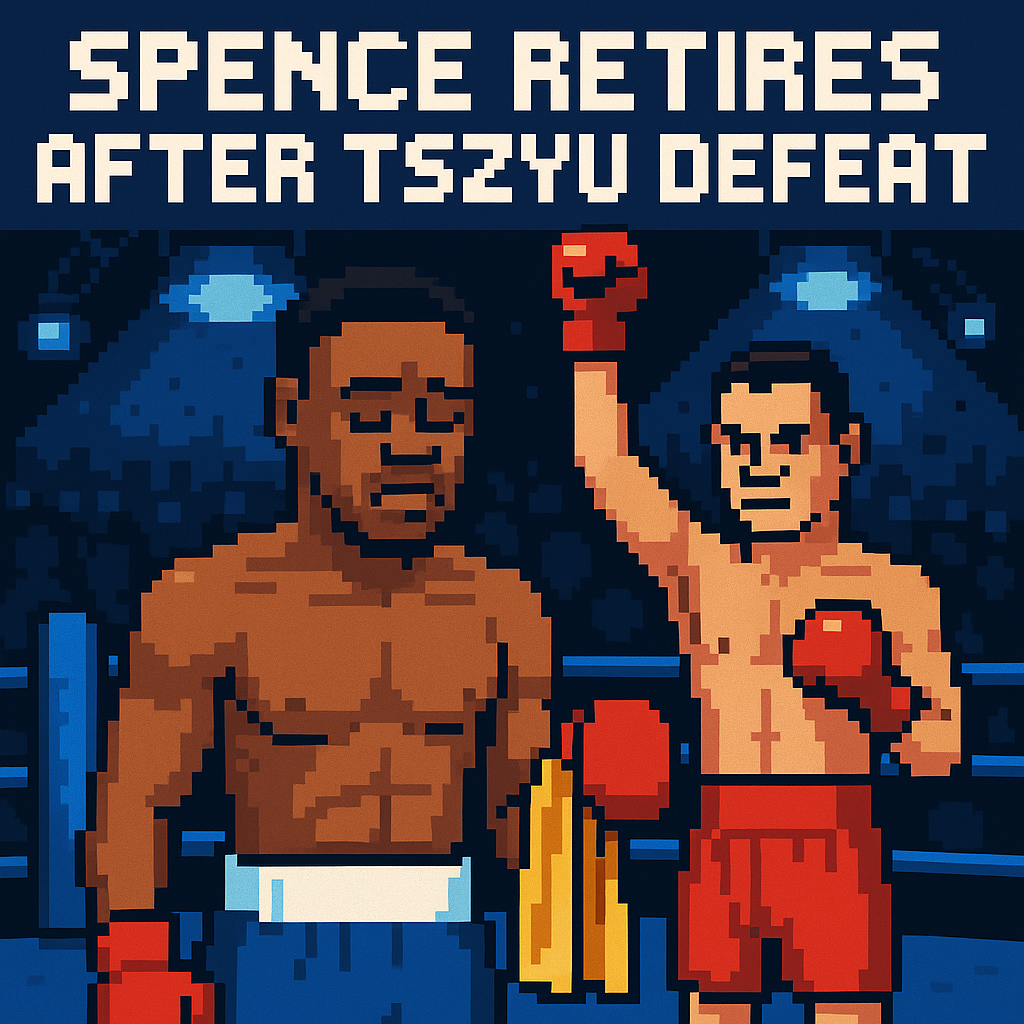 Spence Retires After Tszyu Defeat | Analysis by Brian Moineau