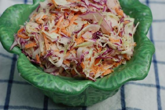 Classic Creamy Coleslaw | Made by Meaghan Moineau