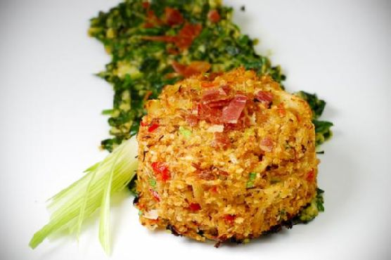 Crab Cakes Rockefeller | Made by Meaghan Moineau