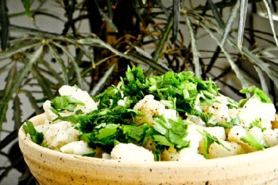 Egyptain Cauliflower Side Salad | Made by Meaghan Moineau