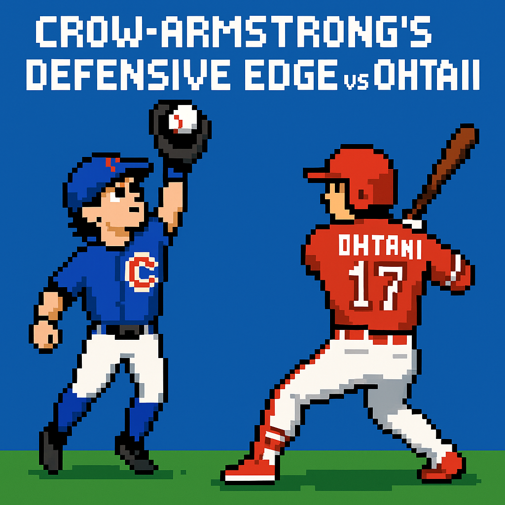Crow-Armstrong’s Defensive Edge vs Ohtani | Analysis by Brian Moineau