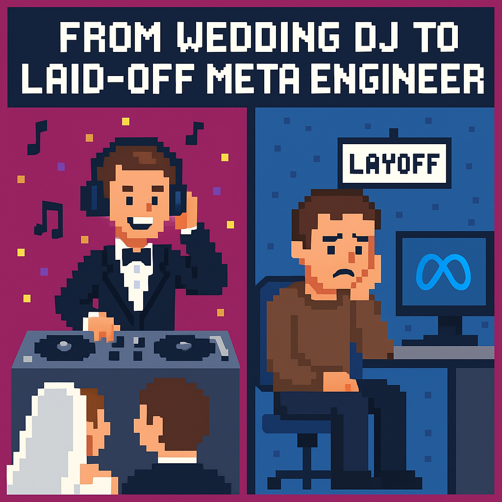 From Wedding DJ to Laid-Off Meta Engineer | Analysis by Brian Moineau
