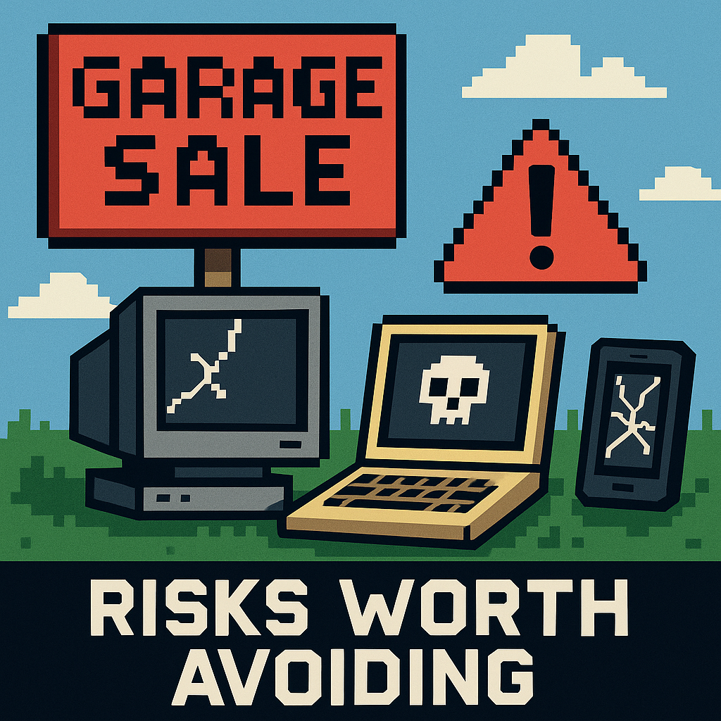 Garage-Sale Tech: Risks Worth Avoiding | Analysis by Brian Moineau