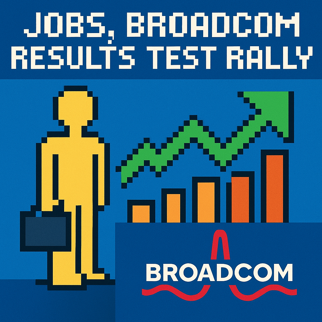 Jobs, Broadcom Results Test Rally | Analysis by Brian Moineau