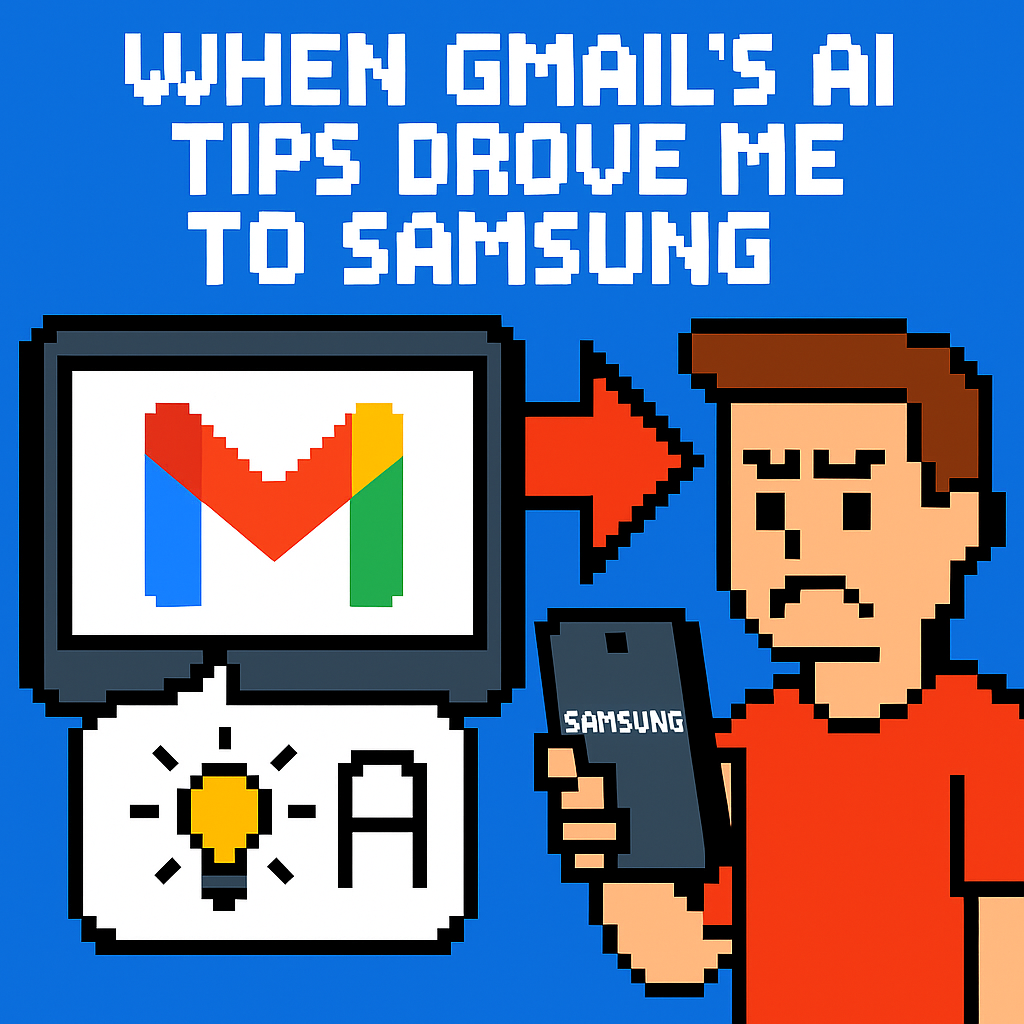 When Gmail’s AI Tips Drove Me to Samsung | Analysis by Brian Moineau