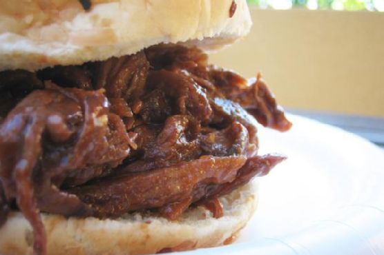 Barbecued Pulled Beef Sandwiches | Made by Meaghan Moineau
