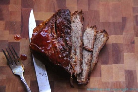 BBQ Beef Brisket | Made by Meaghan Moineau